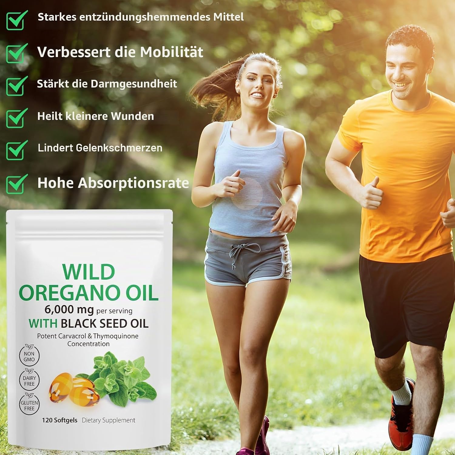 Detalle de Oreganoöl 120 Weichkapseln 6.000 mg