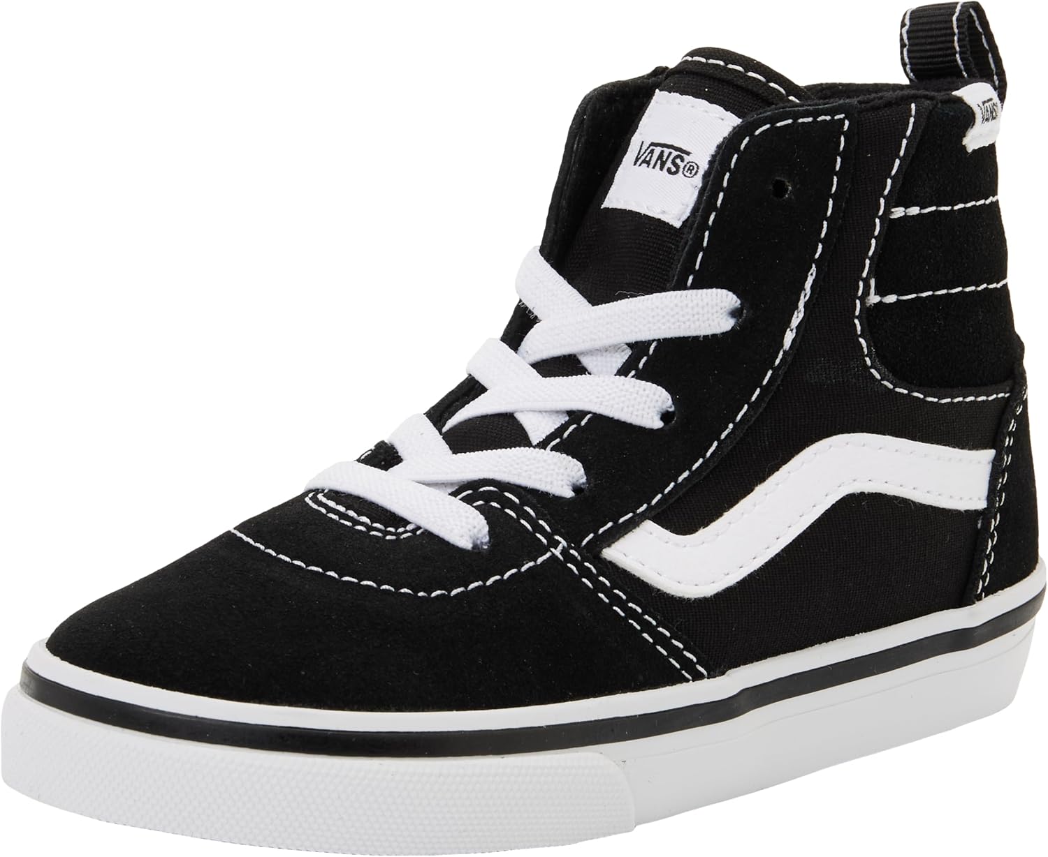 Detalle de Vans Ashwood Hi Decon Side Zip BasketMixte Enfant – style et confort au quotidien