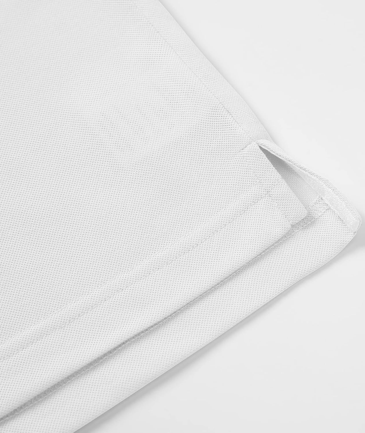 Detalle de SwissWell polo da uomo a manica corta per golf e tempo libero, tessuto traspirante a rapido asciugamento