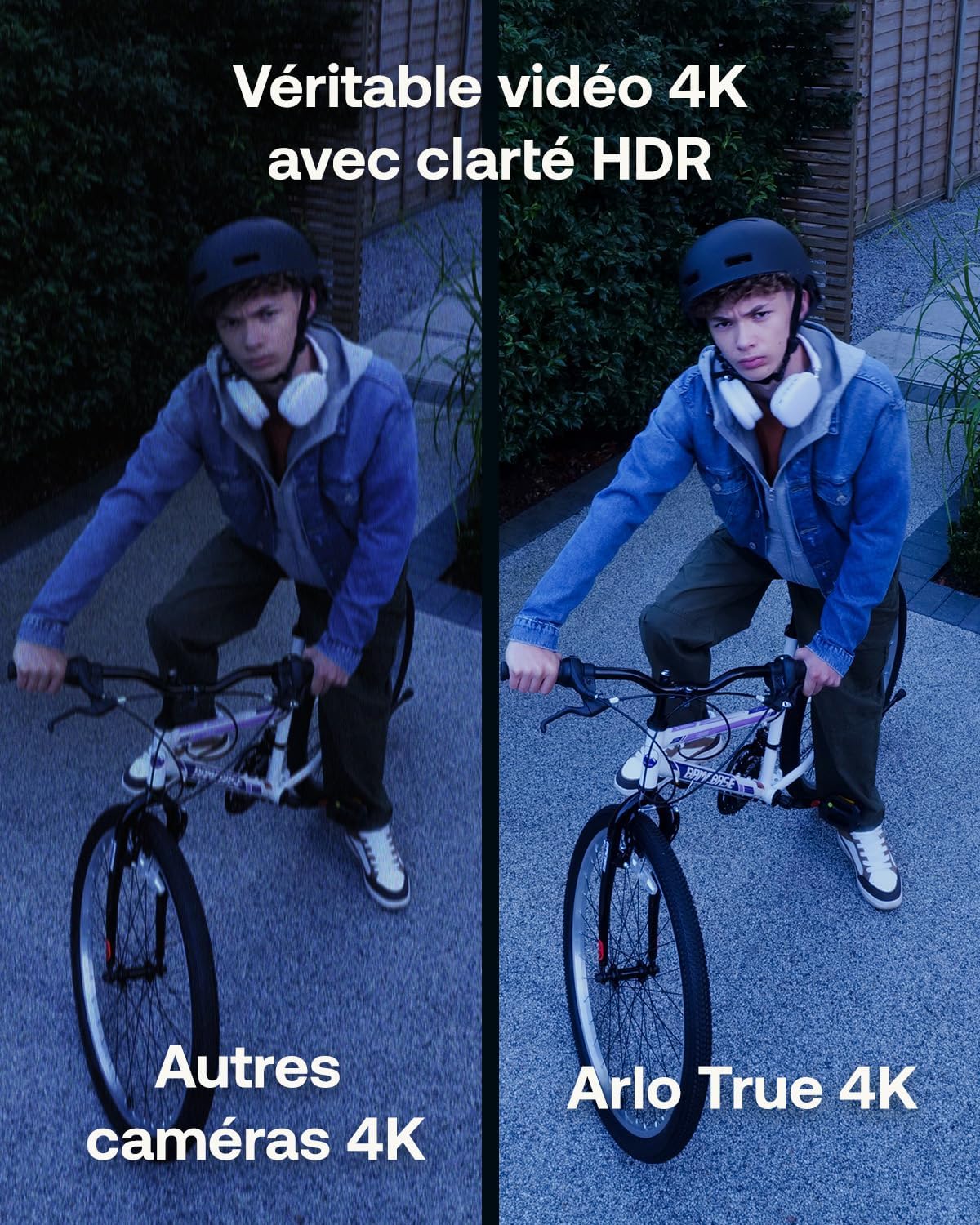 Thumbnail 5 de Arlo Ultra 3 4K et Smarthub – Caméra de surveillance extérieure sans fil (4 caméras) avec IA et vision nocturne couleur