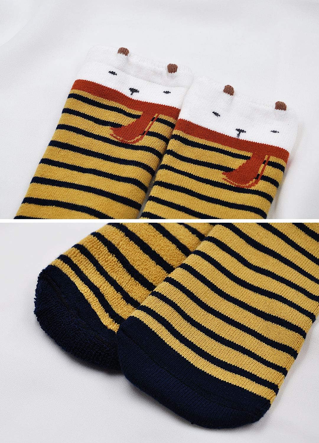 Thumbnail 4 de LOFIR Chaussettes chaudes en coton thermiques pour enfants (6 paires) – tailles 20 à 34