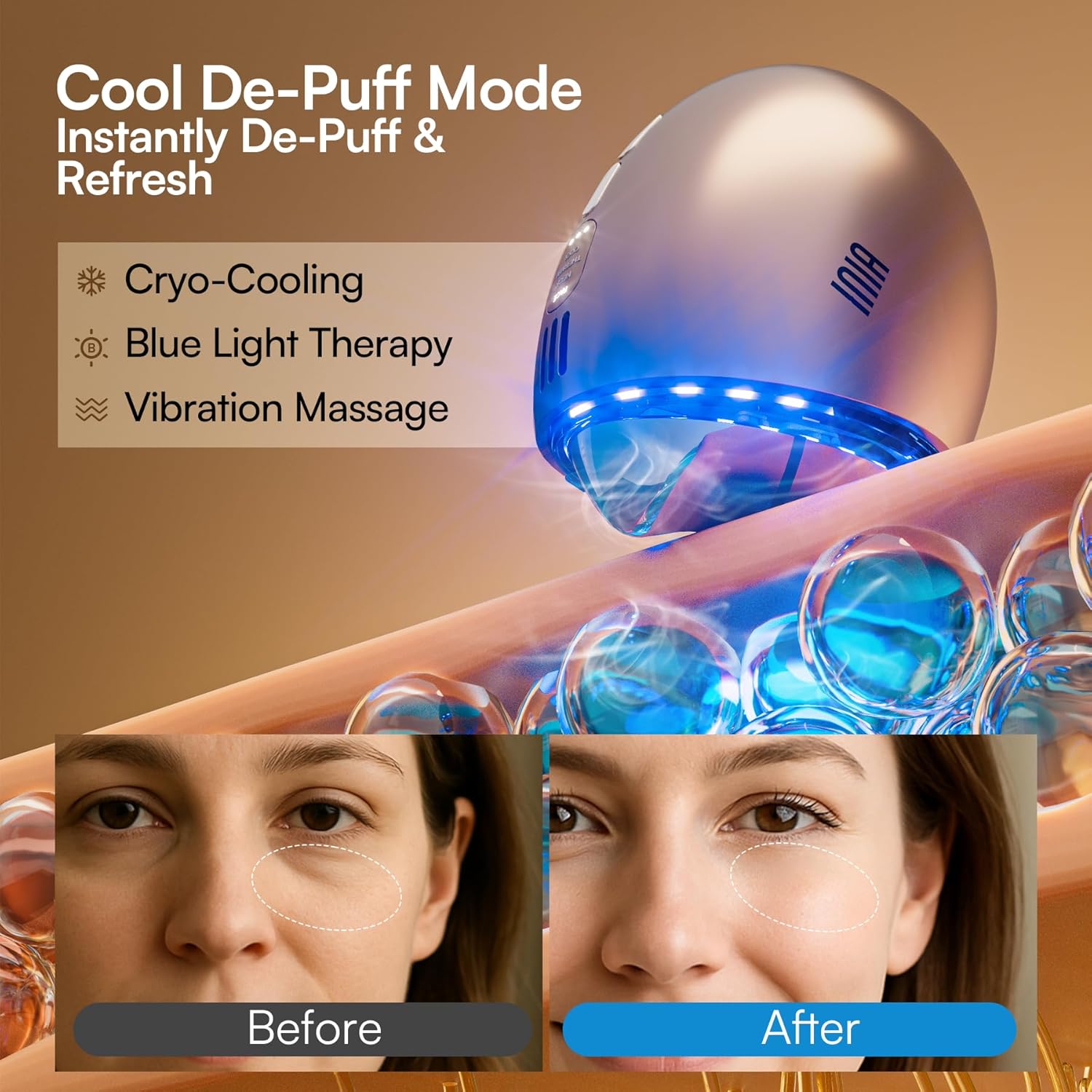 Thumbnail 6 de INIA 7-in-1 Red Light Therapy Facial Massager