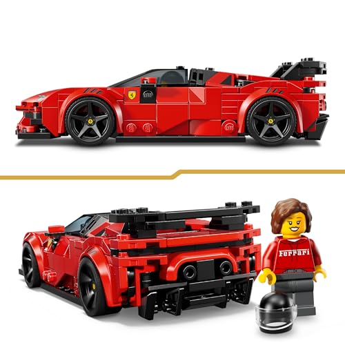 Detalle 2 de LEGO Speed Champions Ferrari SF90 XX Stradale 77254, coche de 339 piezas con piloto