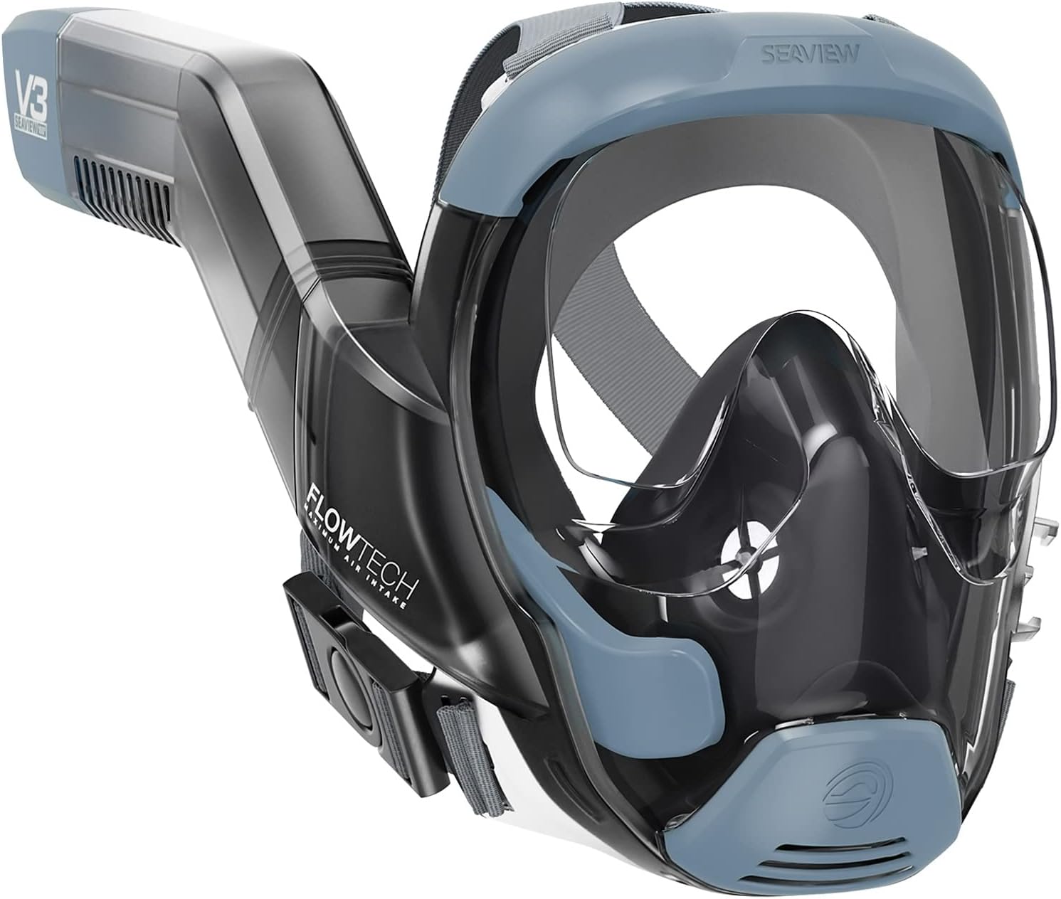 Thumbnail 6 de Seaview 180 V3 Full Face Snorkel Mask Adult