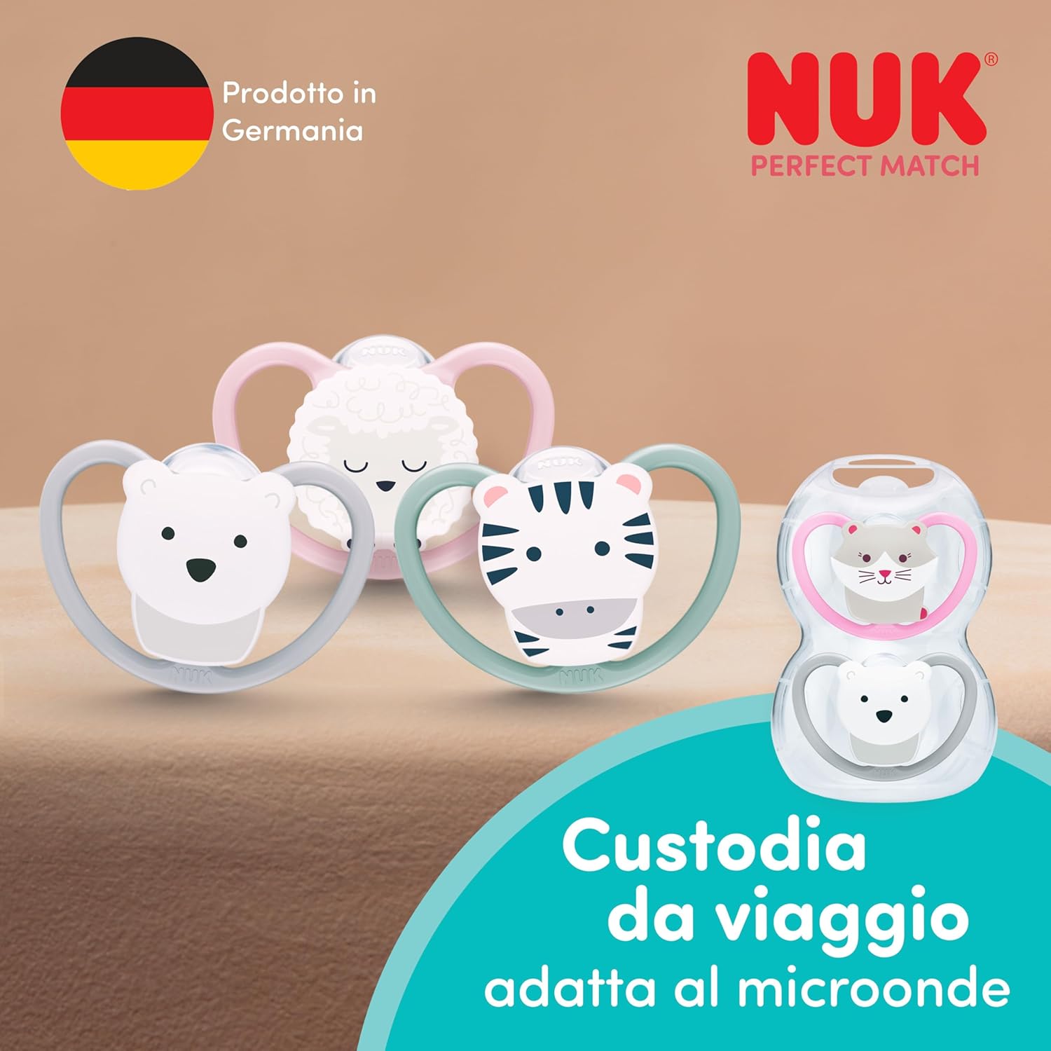 Thumbnail 6 de NUK Perfect Match Air Day & Night Succhietto per Bambini 18-36 Mesi – Confezione da 4