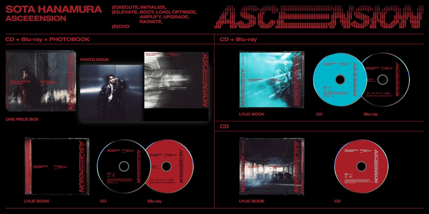 Detalle 2 de SOTA HANAMURA『ASCEEENSION』アルバム+Blu-ray Disc(スマプラ対応)初回生産限定
