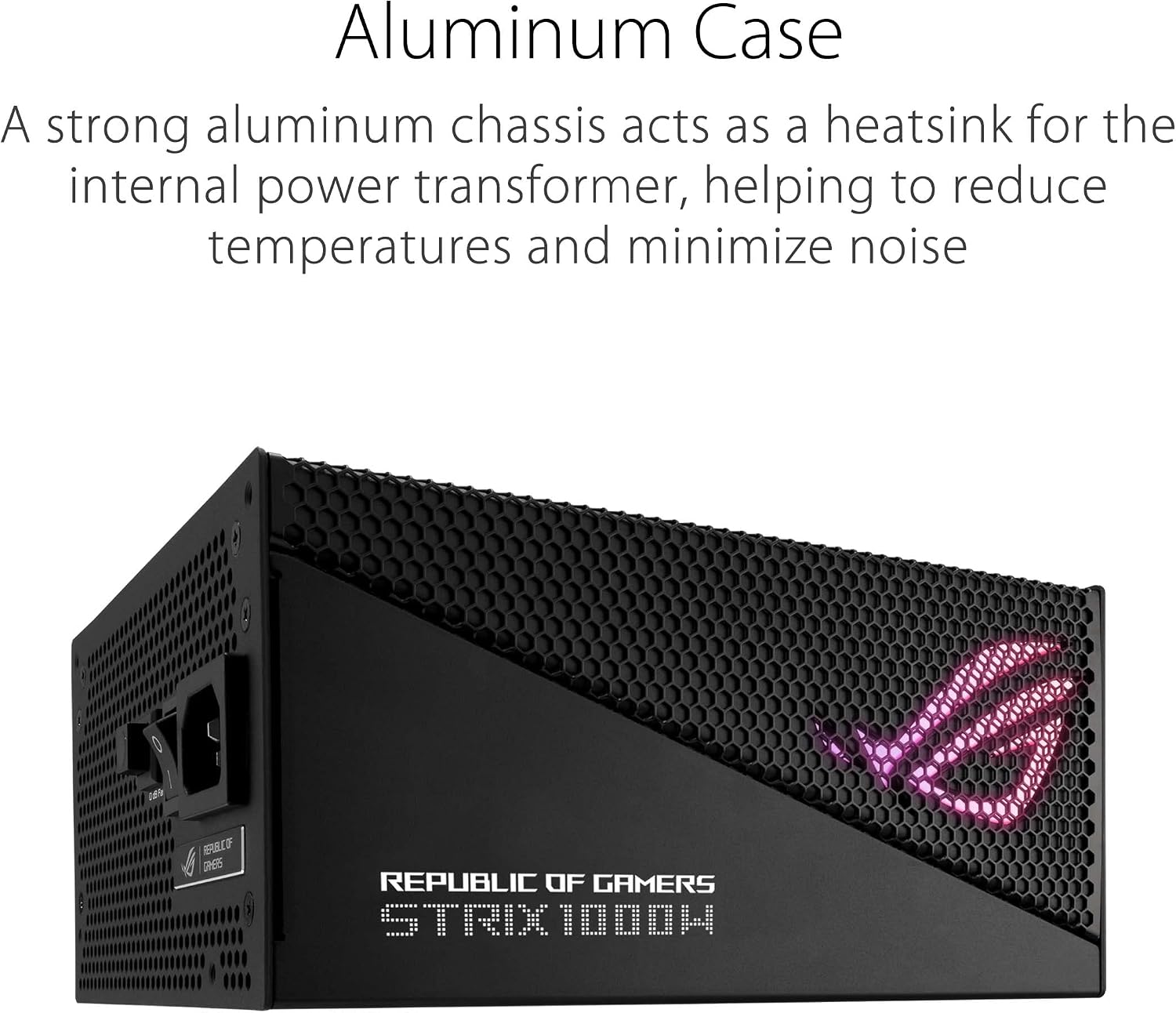 Detalle 2 de ASUS ROG Strix 1000 Watt Alimentation 🔌
