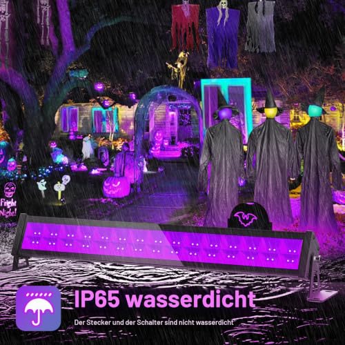 Thumbnail 4 de NATPOW 36W UV-Schwarzlichtstrahler, 395–400 nm, IP65, 120° Abstrahlwinkel