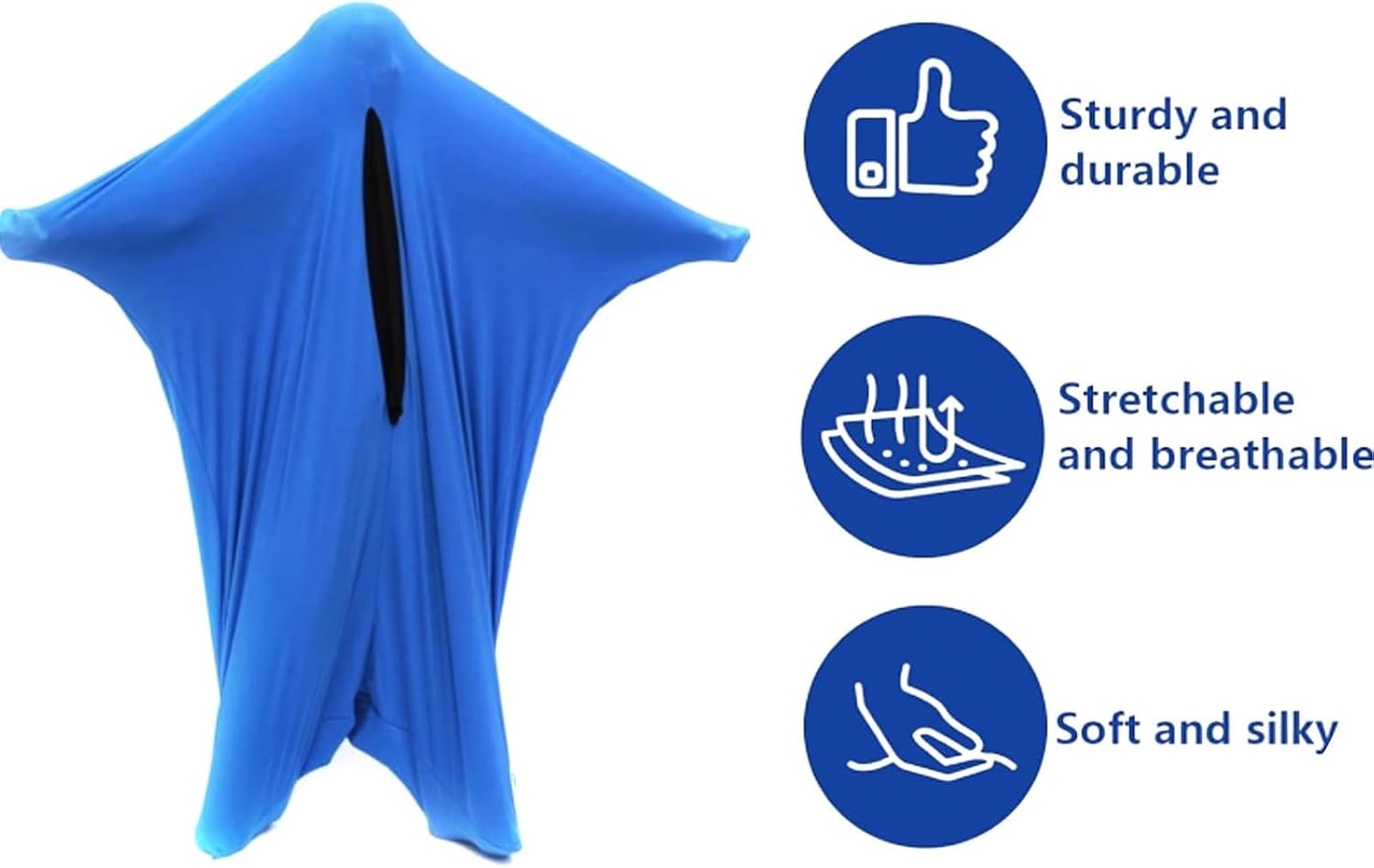 Detalle de JiaYouLC Sensory Stretchy Body Sock Full-Body Wrap