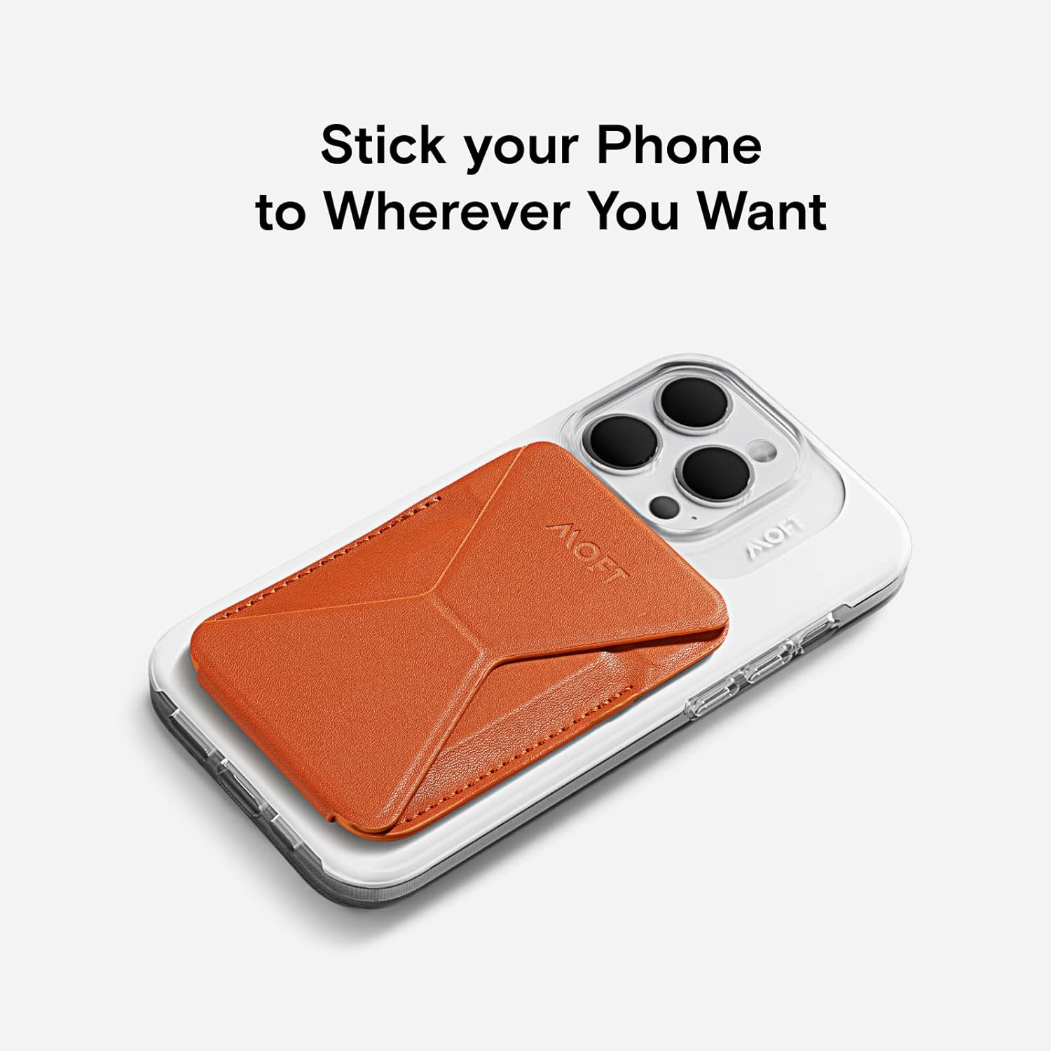 Thumbnail 4 de MOFT The First Snap-On Magnetic Stand & Wallet per iPhone 12/13: supporto magnetico e porta carte in un unico accessorio