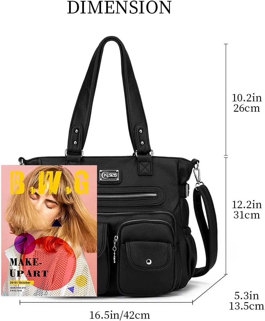 Thumbnail 4 de KL928 Handtasche Damen 42 x 13,5 x 31 cm