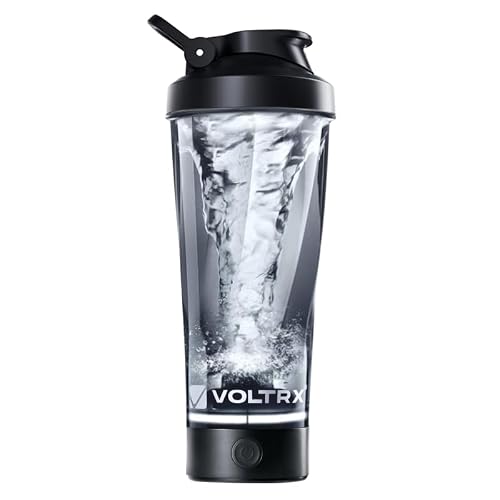 Detalle de VOLTRX Shaker USB ricaricabile VortexBoost: shaker elettrico in Tritan da 700 ml, IPX5, senza BPA