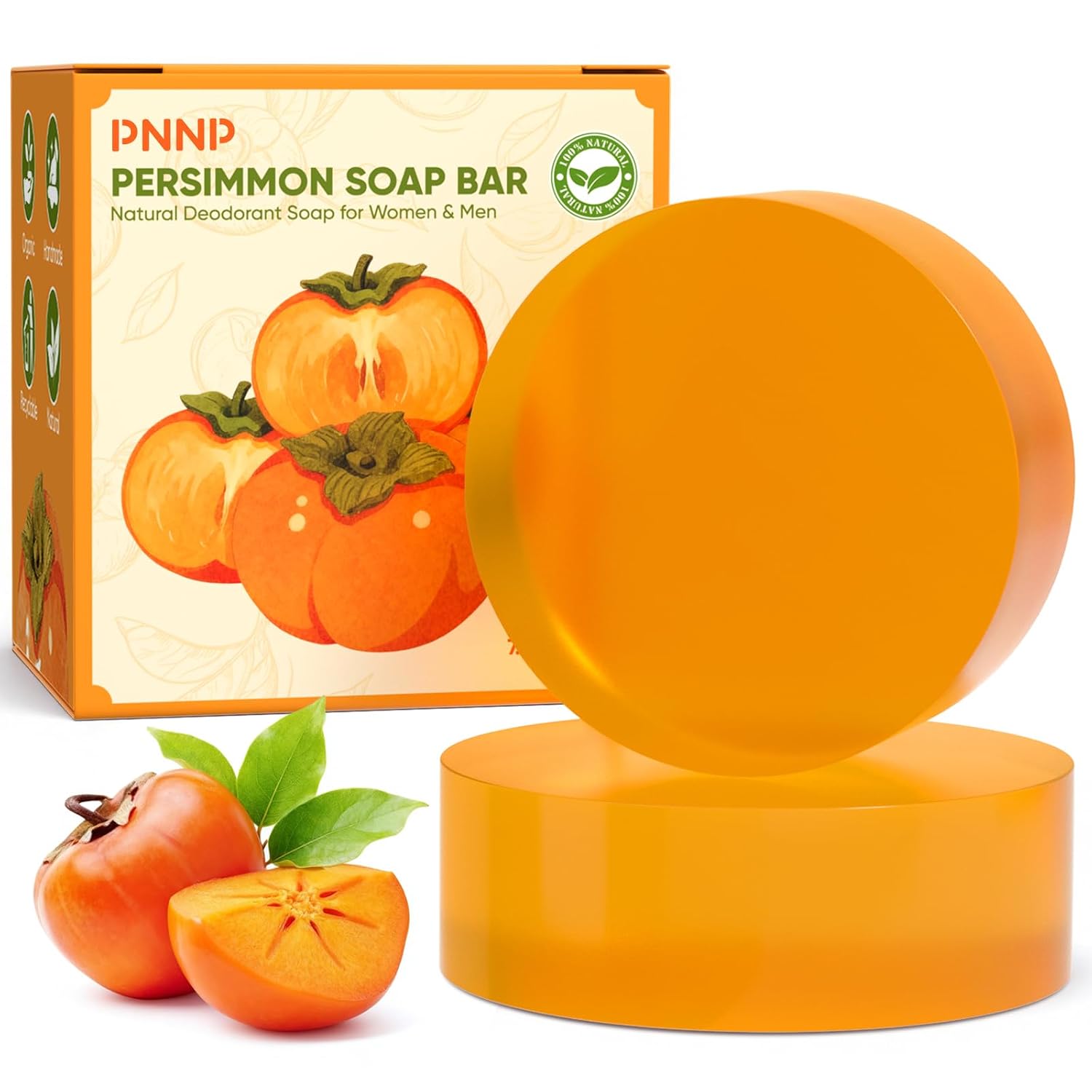 Detalle de Persimmon Soap Bars, 2-Pack