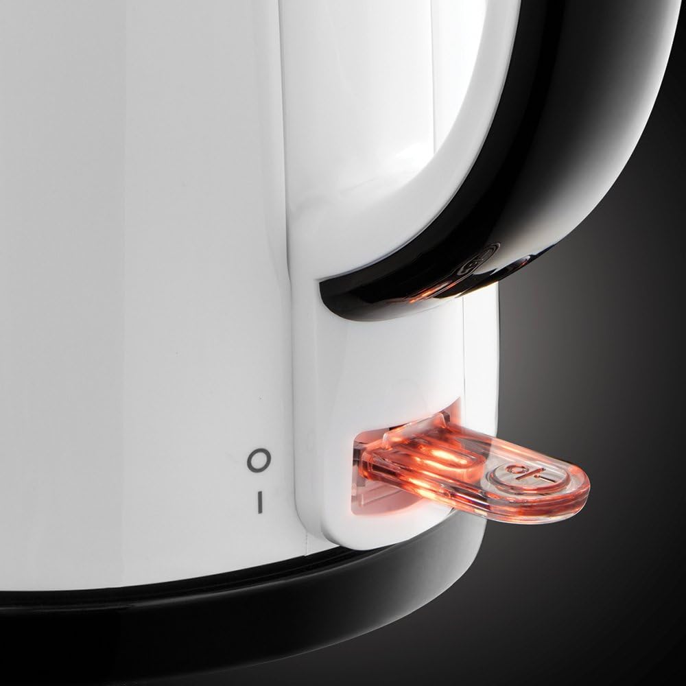 Detalle de Russell Hobbs Bollitore Elettrico My Breakfast 1,7 L – 2200 W, base girevole 360° e filtro anticalcare rimovibile