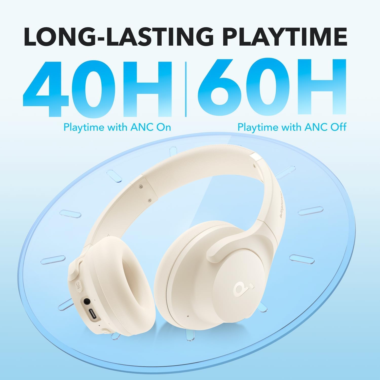 Thumbnail 5 de soundcore Q20i 40H ANC Wireless Headphones