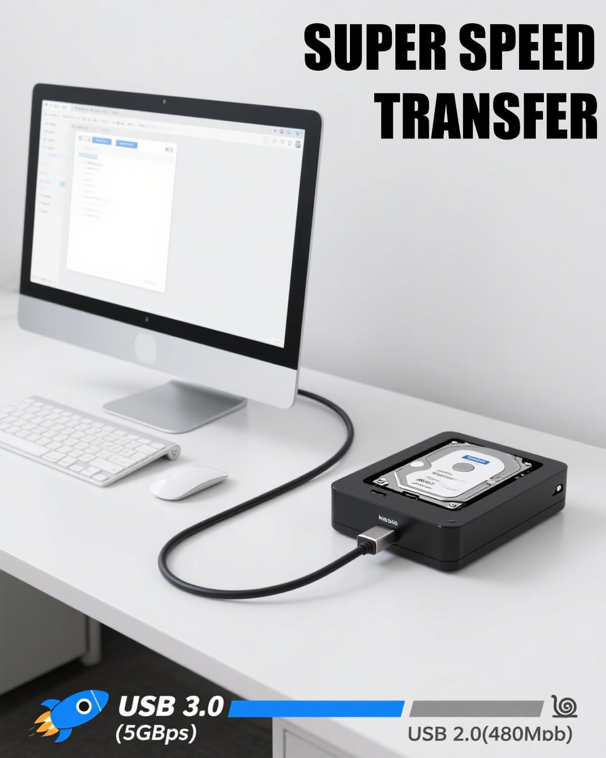 Thumbnail 6 de SSS·GRGB 25 m USB 3.0 Extension Cable: USB-A to USB-C Extension for long-distance connections