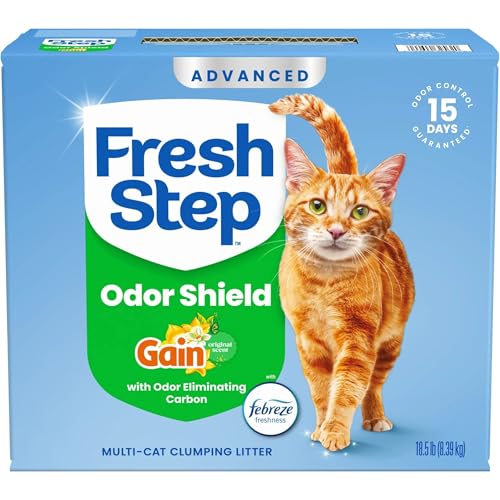 Thumbnail 12 de Fresh Step Advanced Odor Shield Clumping Cat Litter with Gain, 18.5 lb, 2-Pack