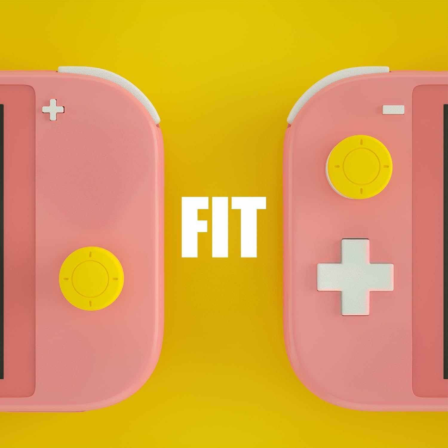 Thumbnail 1 de Yellow Thumb Grips for Switch Lite