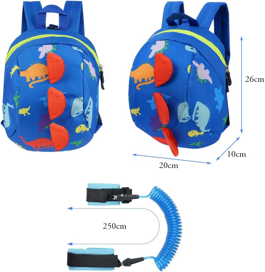 Detalle de AOMIG Baby Reins: Dinosaur Themed Walking Harness and Safety Leash