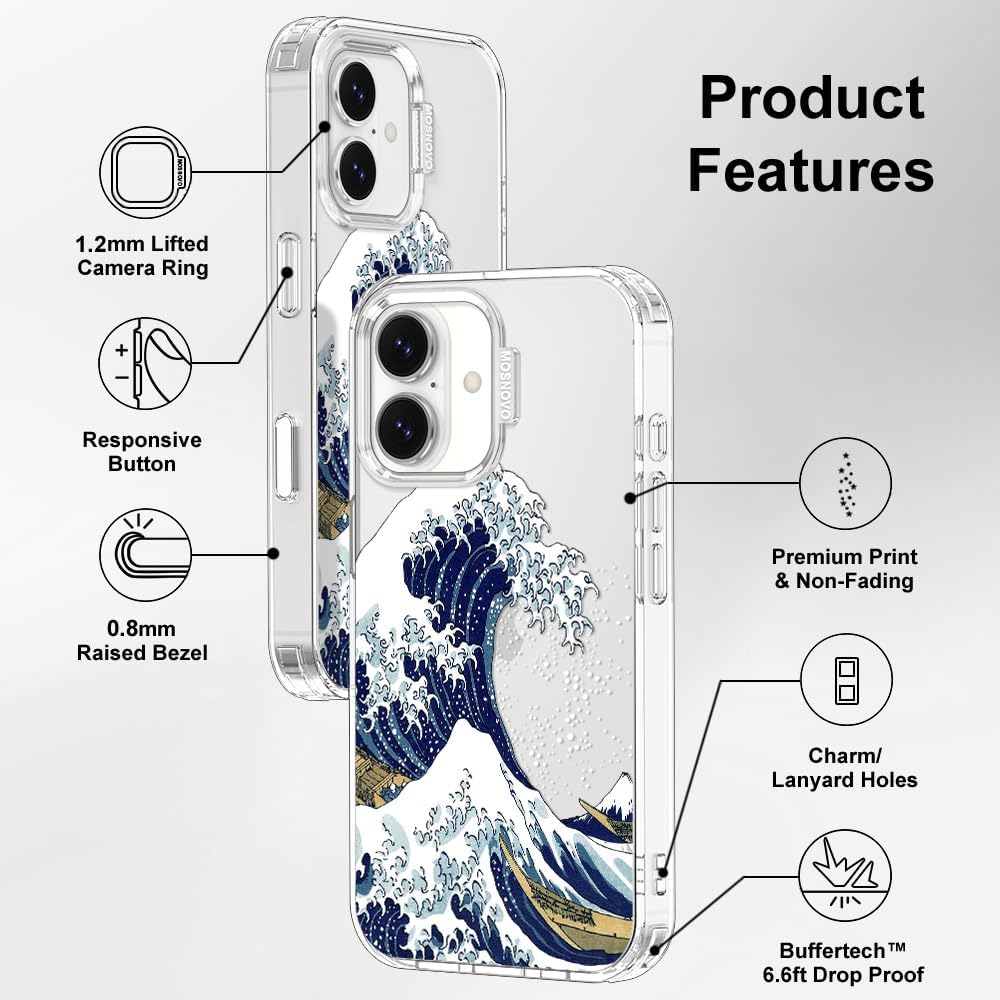Thumbnail 6 de MOSNOVO iPhone 17 Case with Buffertech Shock-Absorbent Dual-Layer Protection