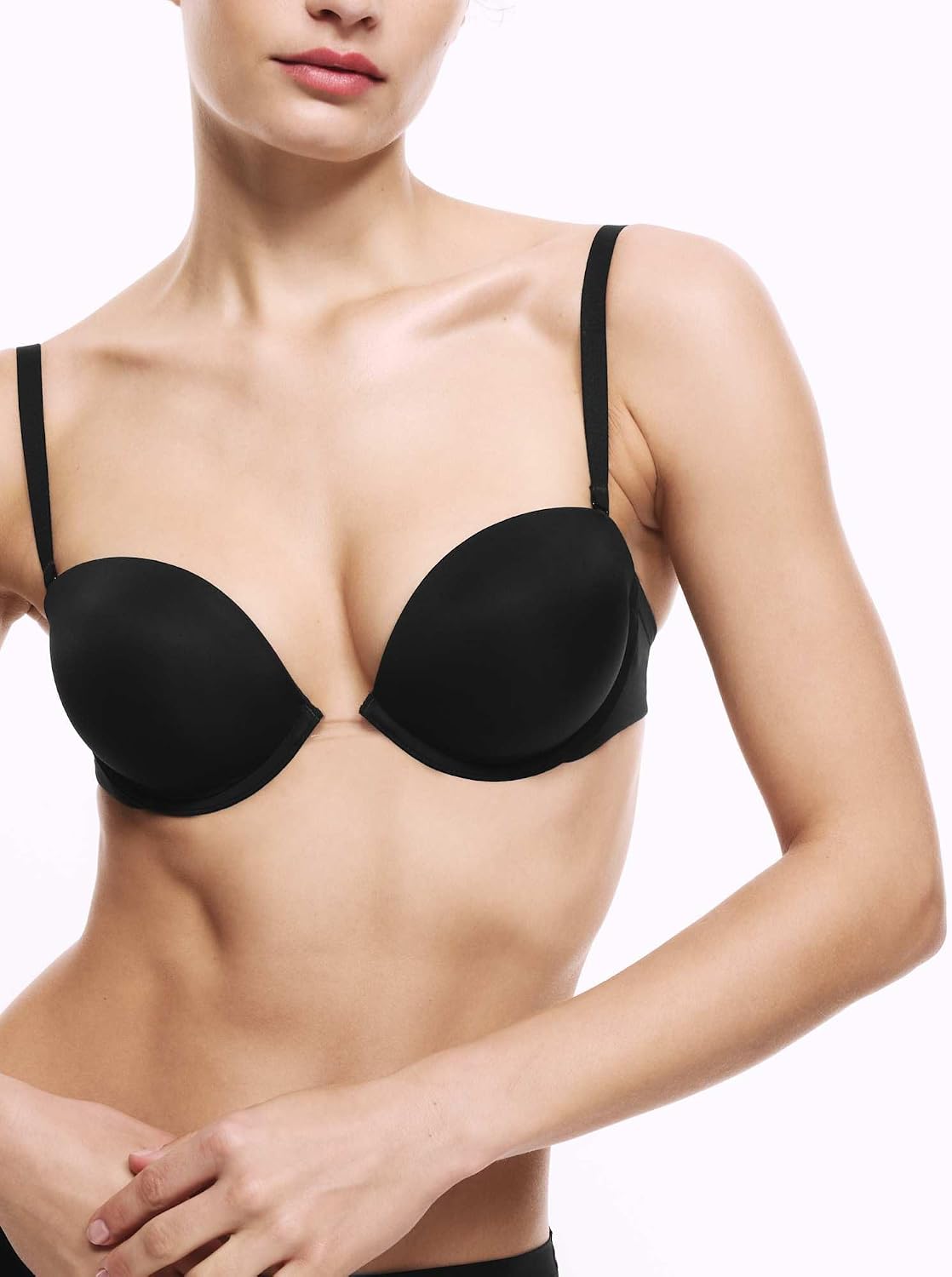 Detalle de Marks & Spencer Multiway push-upbeha met beugel, gladde stof en uitneembare pads