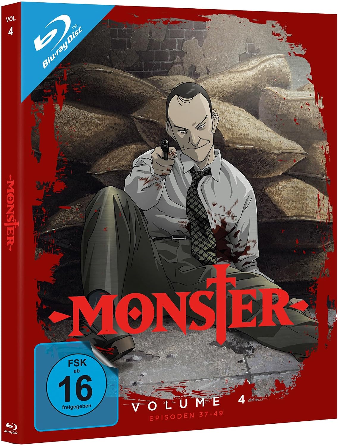 Detalle 2 de MONSTER – Volume 4 (Ep. 37–49) im Steelbook mit 2 Blu-rays von Plaion Pictures