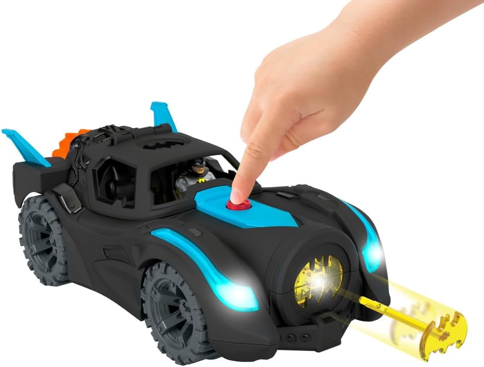 Thumbnail 3 de Imaginext Kit Batmobile avec Batman – Batmobile lumineuse et figurine Batman (30 cm)