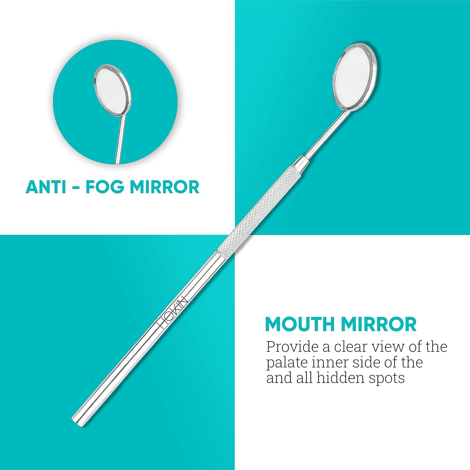 Thumbnail 2 de HOKIN Zahnpflege Set Dental Prämie: Zahnsteinentferner & Zahnsonde aus Edelstahl (5-teilig)