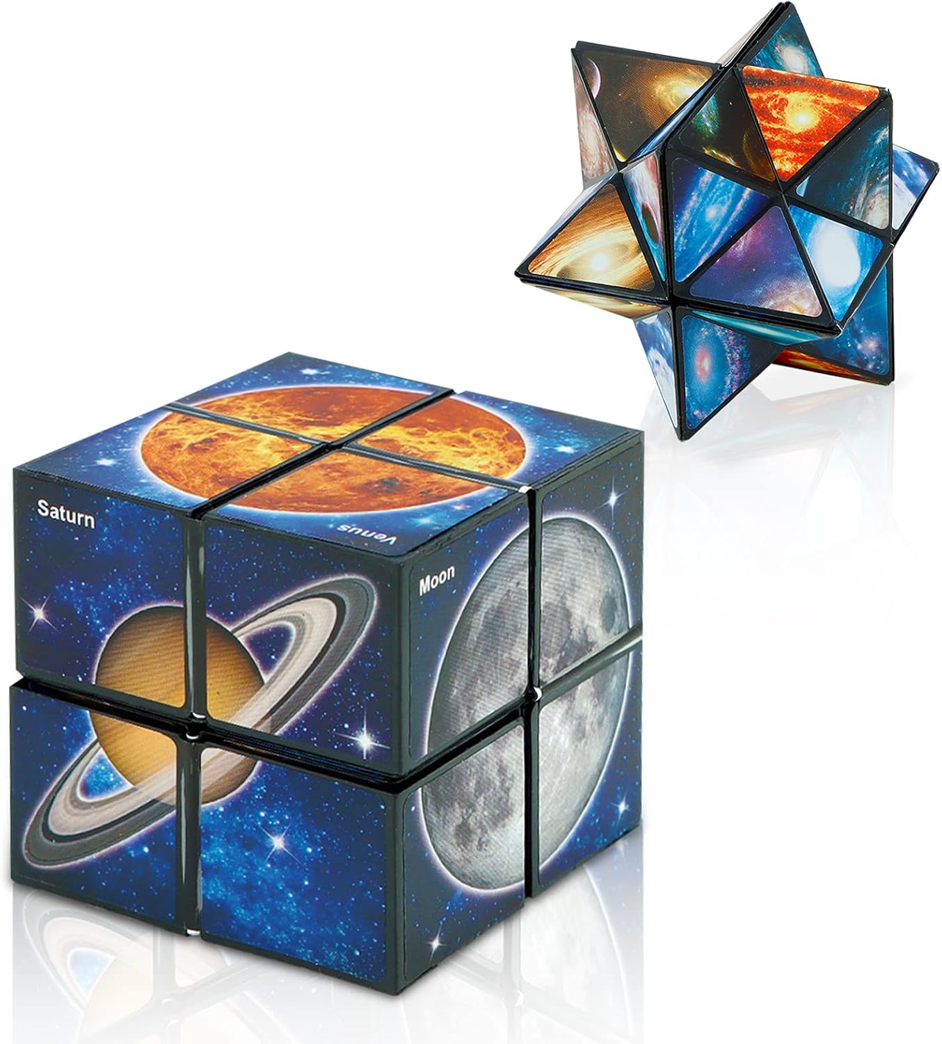Thumbnail 1 de Euclidean Cube Sternenwürfel Zauberwürfel-Set 5,5 cm 🧩
