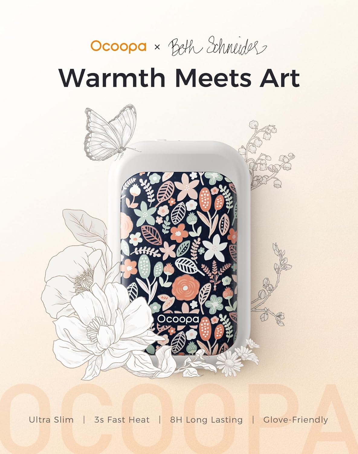 Detalle 2 de OCOOPA UT4 Magnetic Hand Warmer 5000mAh