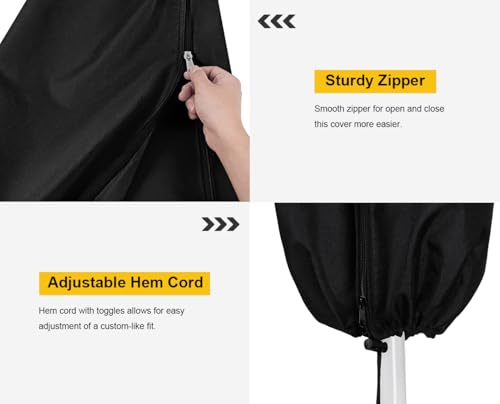 Thumbnail 4 de Dokon funda para sombrilla excentrica impermeable Oxford 420D (3 a 4 m), anti viento y anti UV