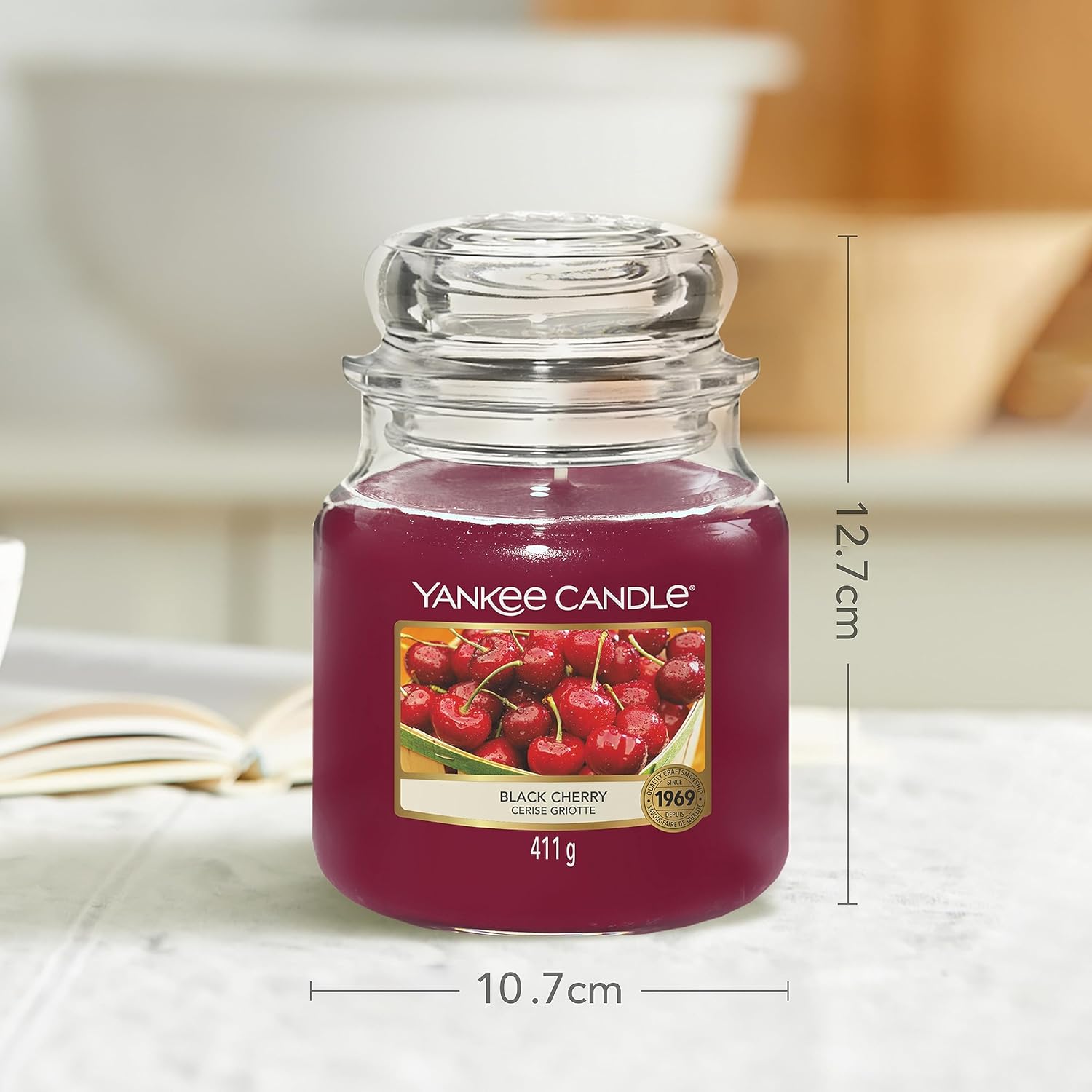 Thumbnail 3 de Yankee Candle bougie Cerise griotte 75 h 🕯