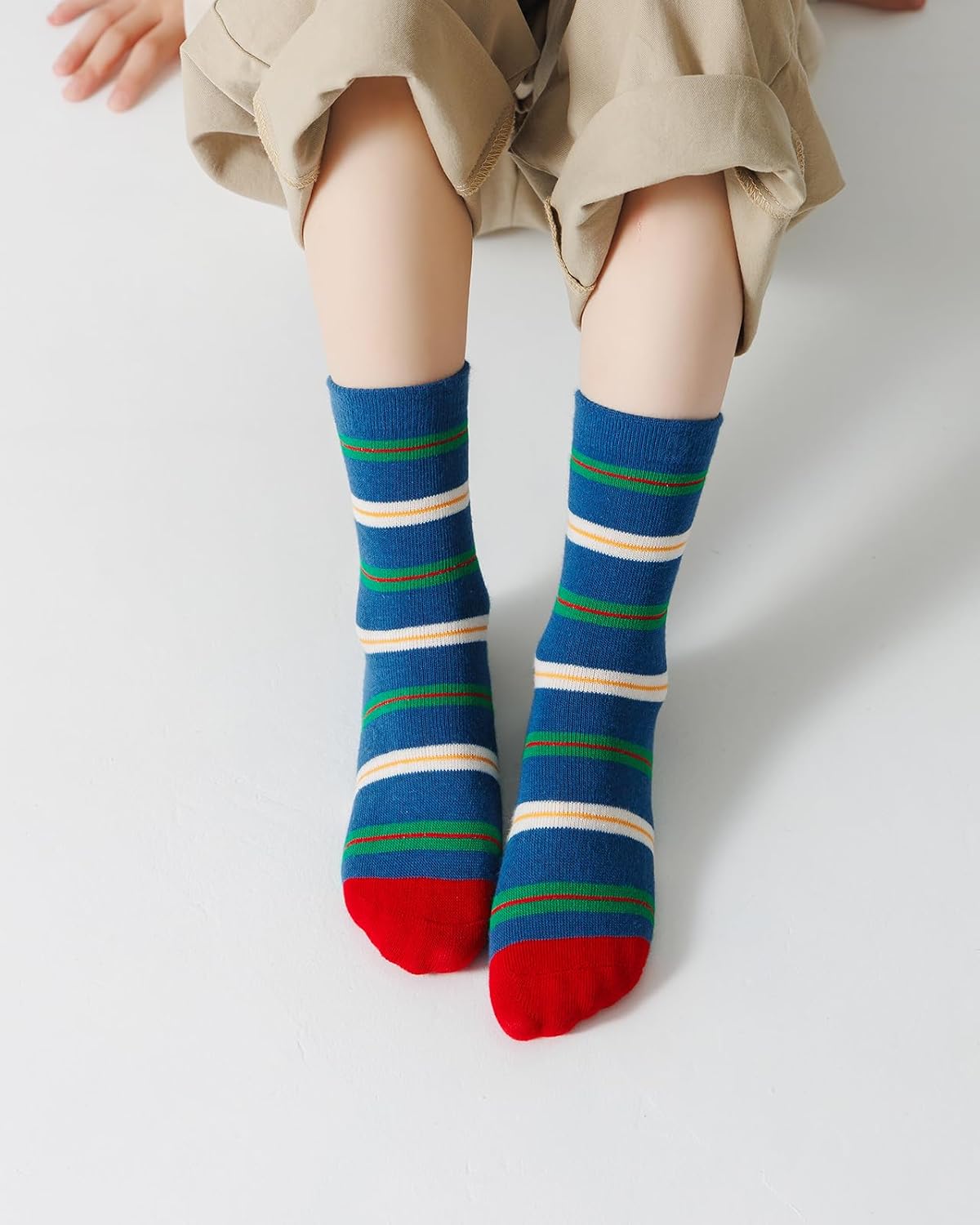 Thumbnail 6 de Kyopp 5 Paar Stoppersocken Kinder aus Baumwolle (ABS, Tiermotive) 25–37 EU