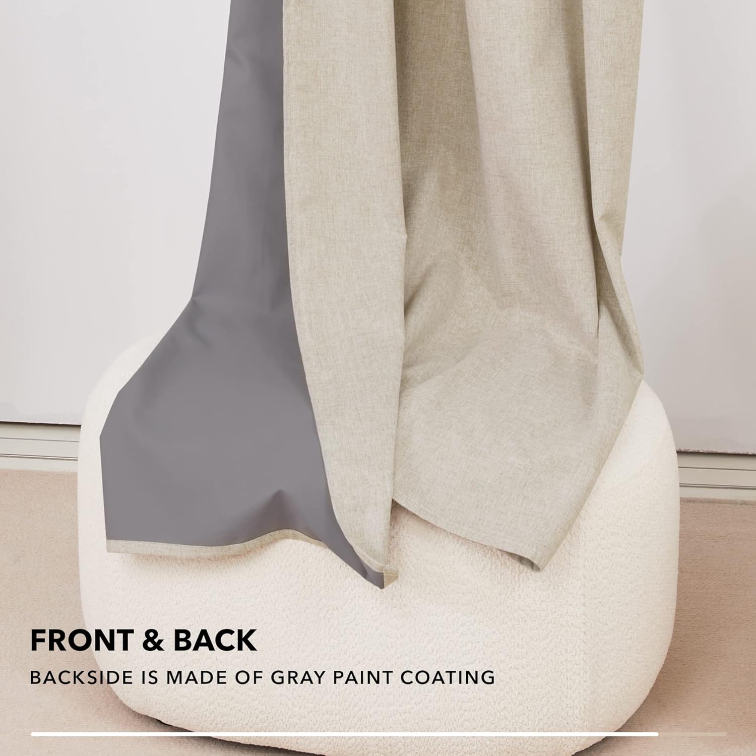 Detalle de Deconovo Blackout Curtains 52 x 54 inch