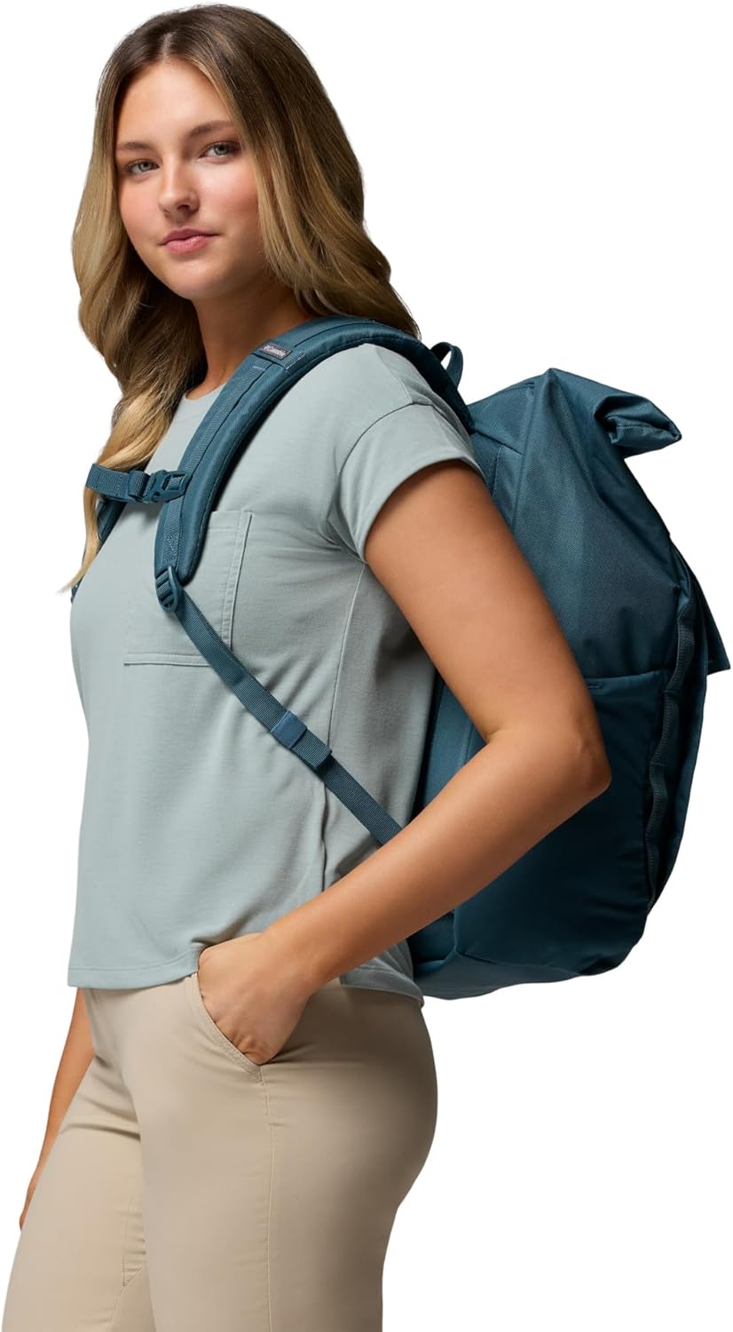 Detalle 2 de Columbia Convey 3 27l zaino rolltop unisex con accesso laterale per laptop
