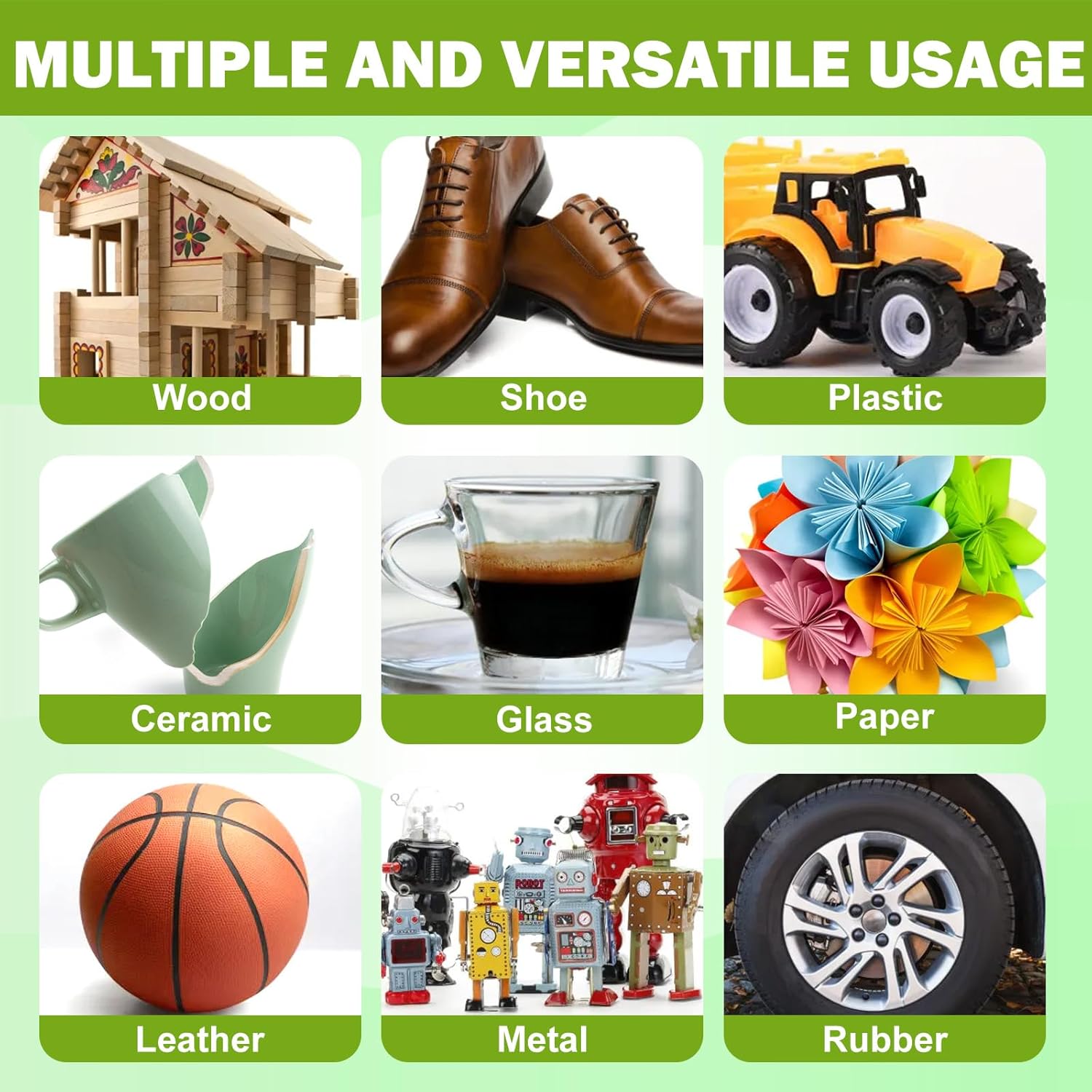 Thumbnail 3 de Viomis Super Glue Gel, Clear 3g (Pack of 24): All-Purpose Cyanoacrylate Adhesive