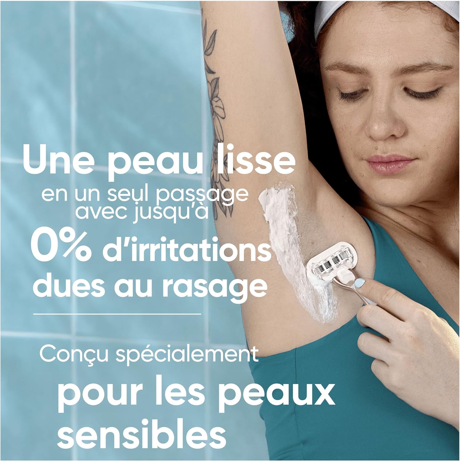 Thumbnail 3 de Rasoir femme Gillette Venus Pro Smooth Sensitive — manche réutilisable et cartouche à 5 lames