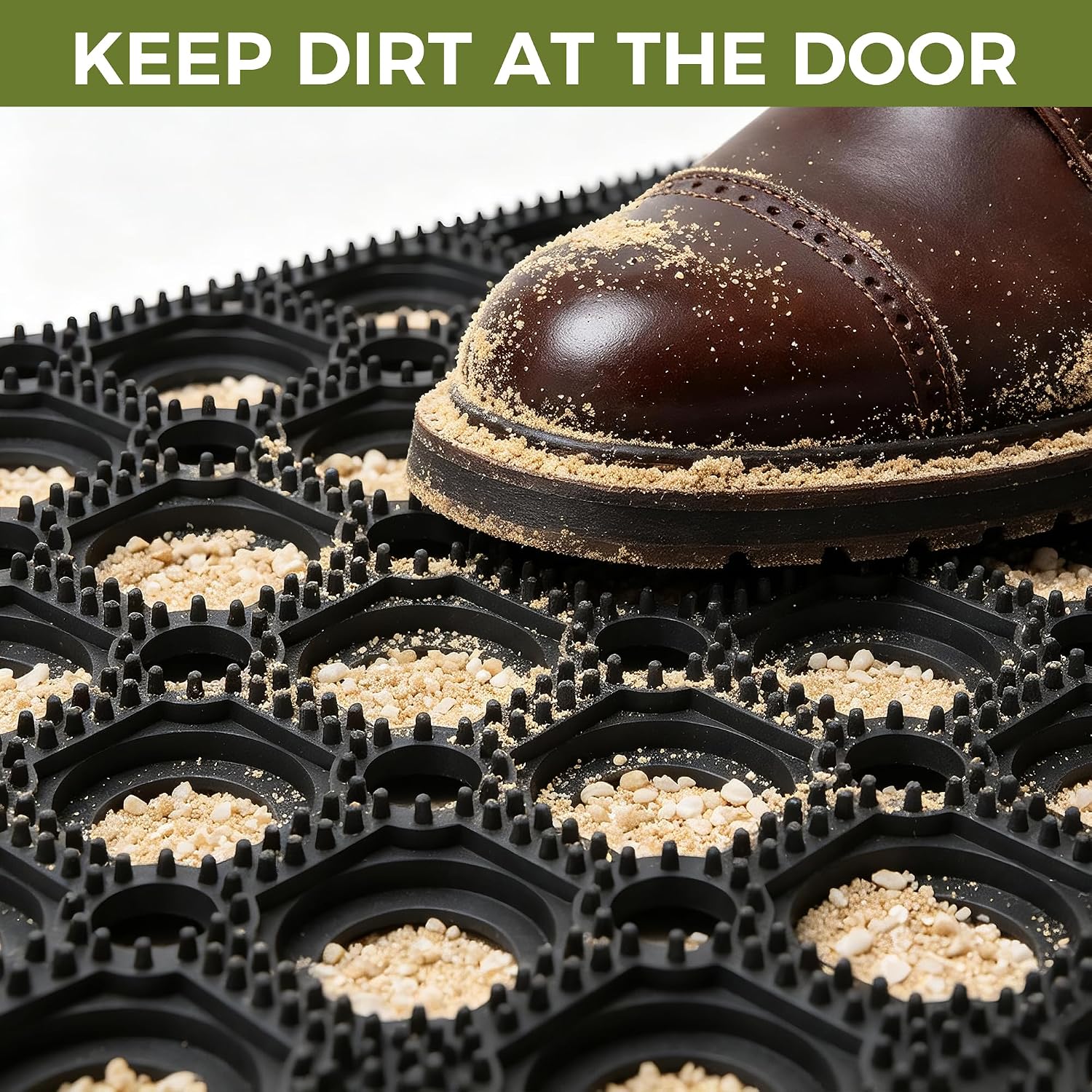 Detalle 2 de Kireizu Outdoor Drainage Mat 17 x 29 in