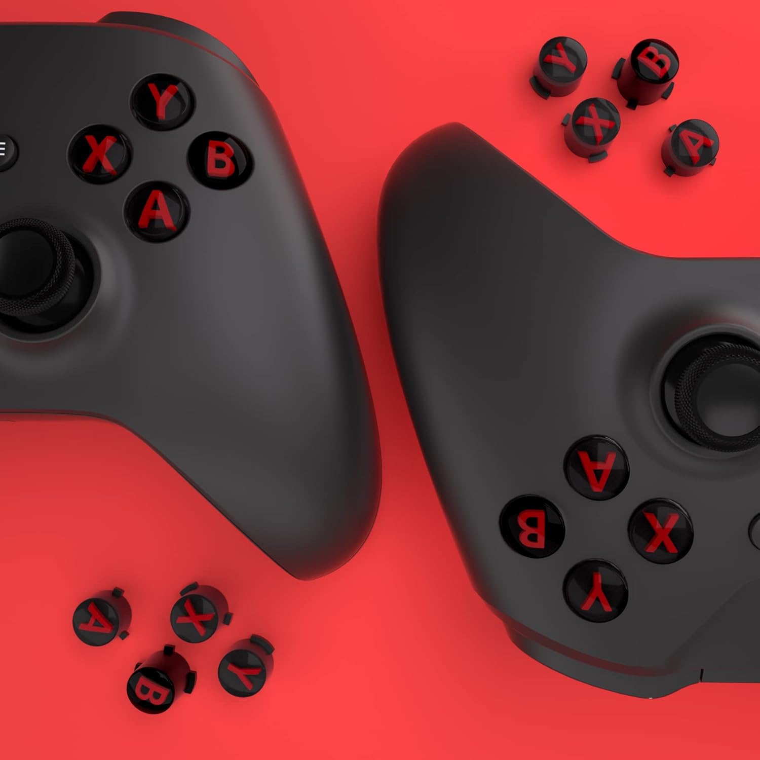 Thumbnail 5 de eXtremeRate ABXY Knöpfe für Xbox Series X/S Controller – 3-farbig, Klassik-Symbole, kompatibel mit Xbox Series X/S, One S/X, Elite V1/V2