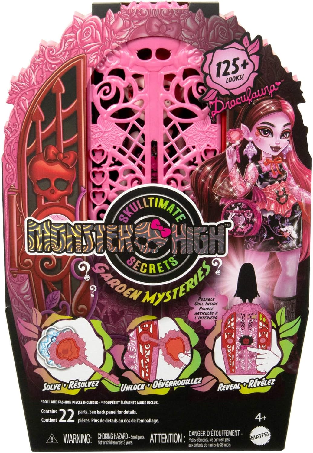 Thumbnail 5 de Monster High Skulltimate Secrets Draculaura 🌟 Jardín Misterioso con Sorpresas