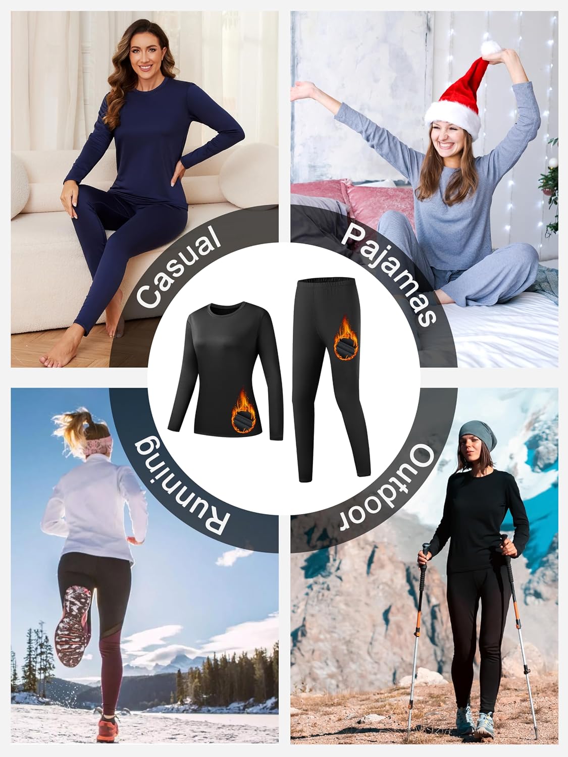 Thumbnail 5 de NebuKinex 2 Sets Thermal Underwear 🩲