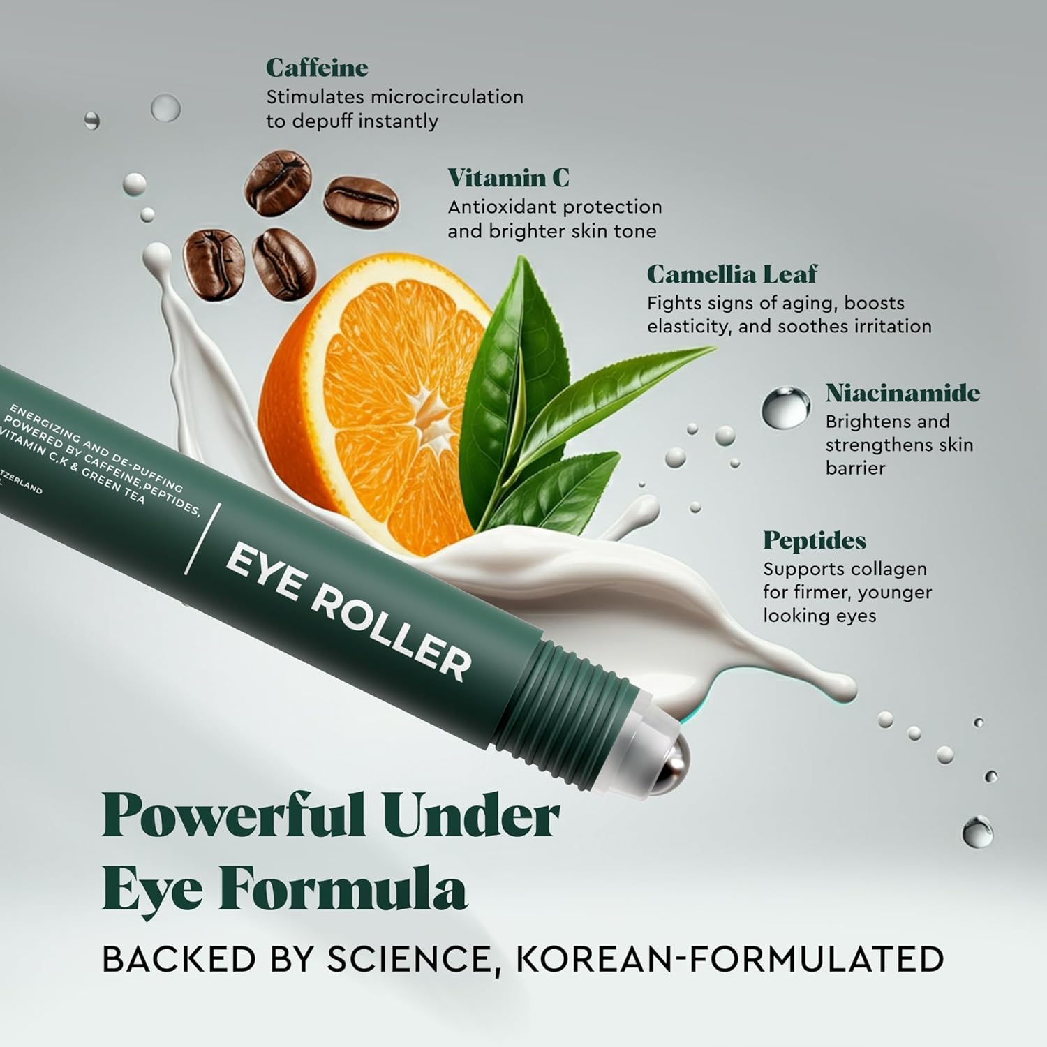 Thumbnail 4 de Wolf Project Under Eye Roller mit Koffein, Vitamin C und Peptiden – Augenserum gegen Schwellungen & dunkle Augenringe (15 ml)