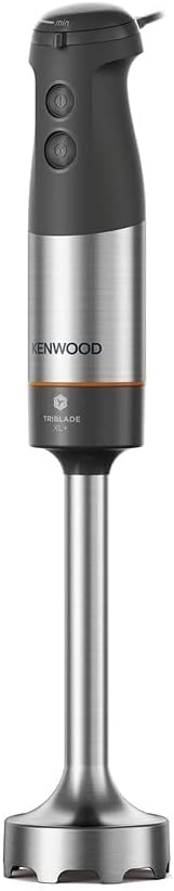 Detalle de Kenwood Triblade XL Hand Blender HBM60.307GY with Chopper, Whisk & Masher Attachments
