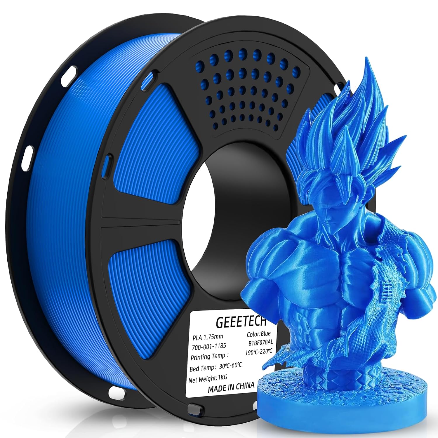 Thumbnail 5 de GEEETECH PLA Silk Gold 1,75mm 1 kg