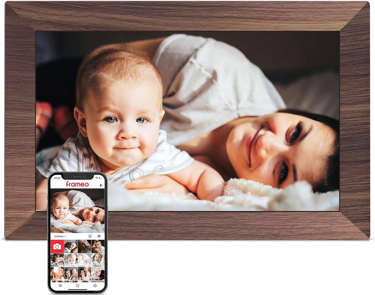 Detalle de Pastigio Digital Picture Frame, 10.1-inch