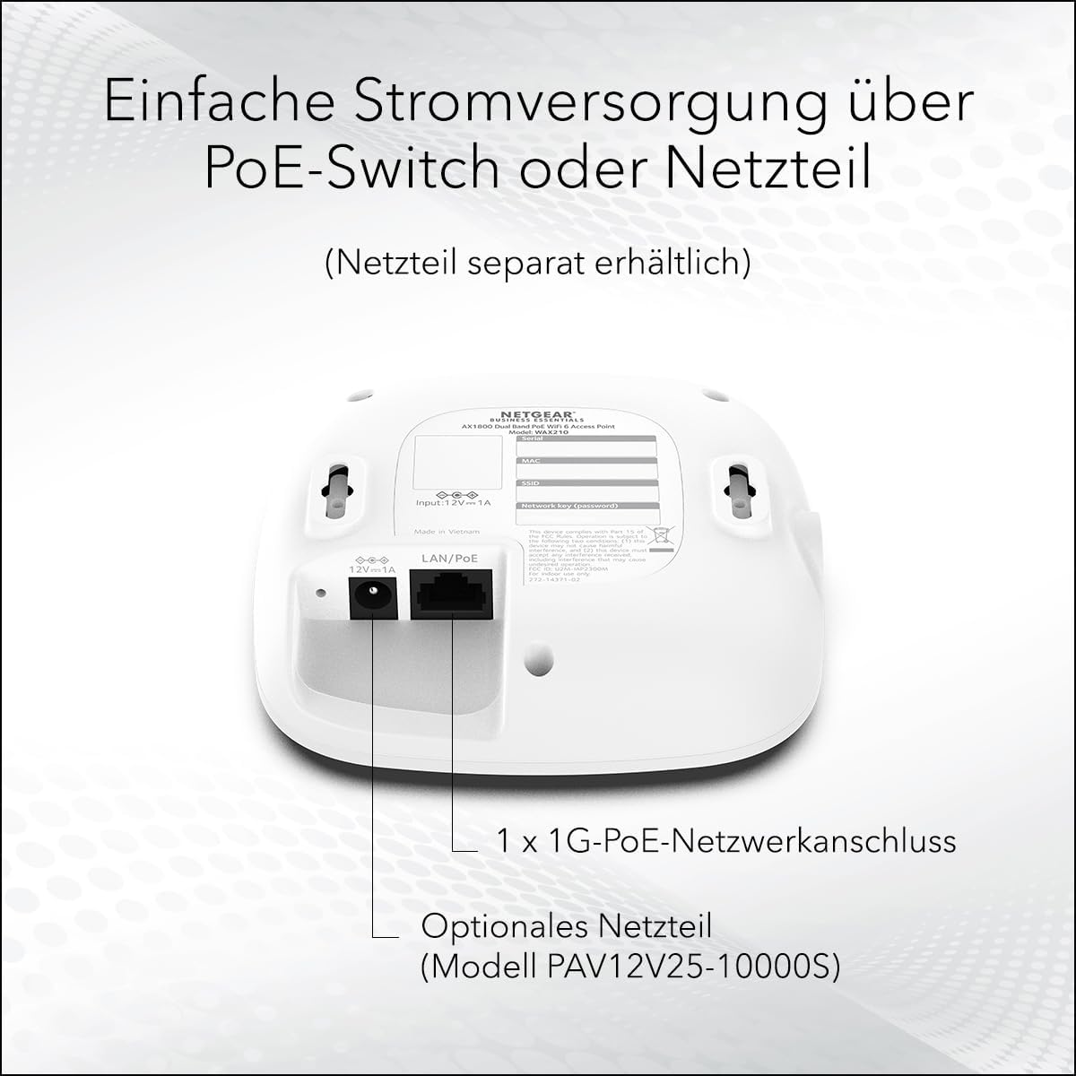 Thumbnail 4 de NETGEAR WAX210 AX1800 Access Point