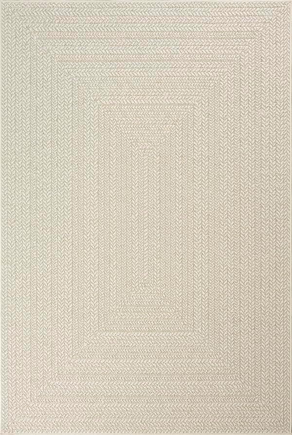 Detalle de The Carpet Kansas 🏡 Alfombra Yute Natural para Patio y Jardín 120x170