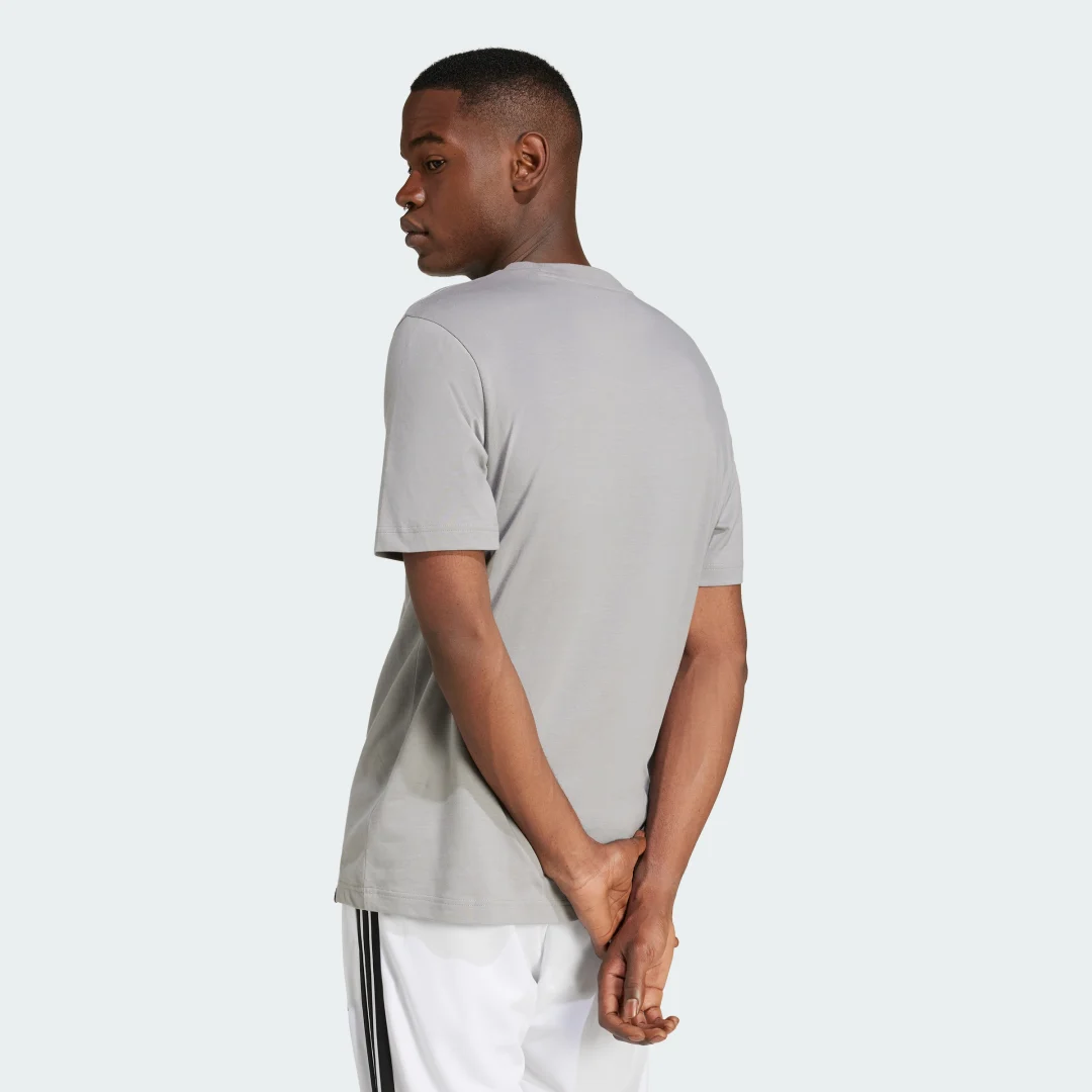 Thumbnail 3 de Adidas Camiseta Lounge Slides Graphic Pocket Gris