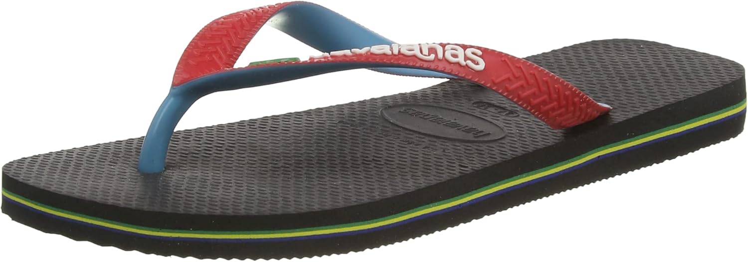 Thumbnail 6 de Havaianas Brasil Mix (Mini Me) Unisex Bambini e Ragazzi – Infradito in gomma con motivo greca, grana di riso e mattoni