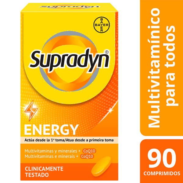Thumbnail 1 de Supradyn Energy vitaminas 3x90